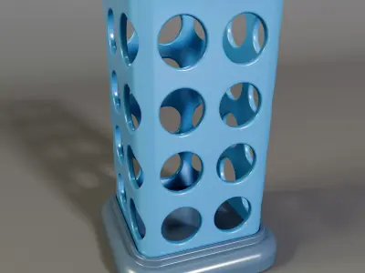 metal case 3D print model