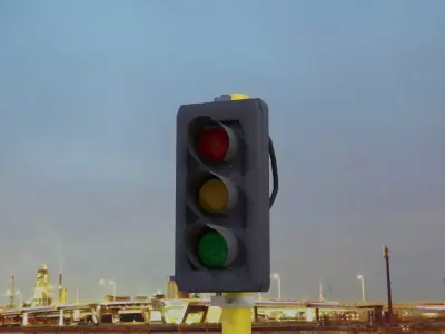 Traffic Light Free 3D model get