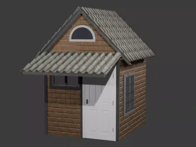 simple home 3D model