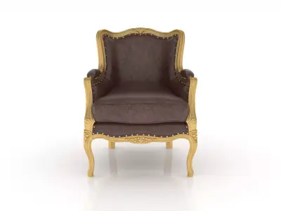 Regal armchair by Modenese 3D model