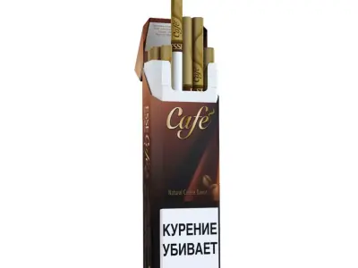Cigarette Esse Cafe Low-poly 3D model