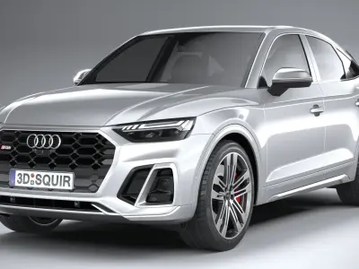 Audi SQ5 Sportback 2021 3D model