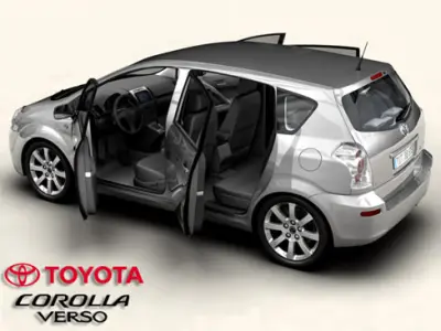 Toyota Corolla Verso 3D model