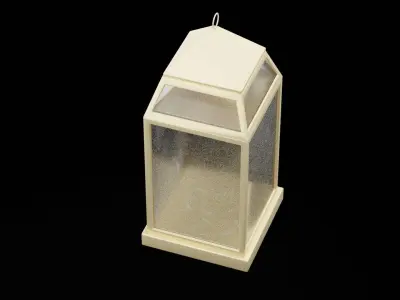 Christmas Lantern Low-poly 3D model