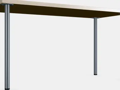 LAGKAPTEN - ADILS Desk 13 Low-poly 3D model