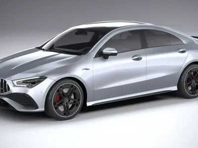 Mercedes-Benz CLA35 AMG 2024 3D model