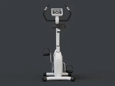 Exercise Bike Cardio Trainer 3D model