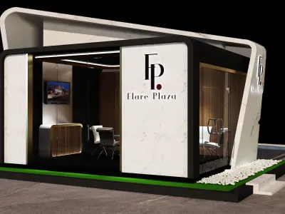  Show Room Store Exhibition a670 d 3D model