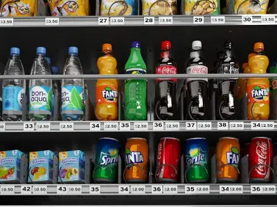 Vending machine 3D model