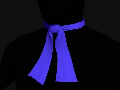 Set of bows 3D model