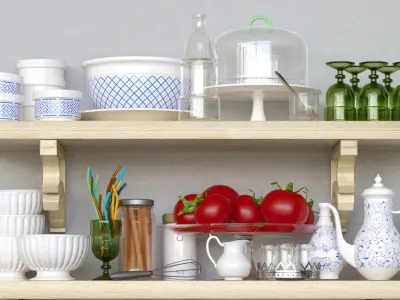 Trifles for the kitchen 3D model