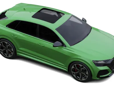 Audi RS Q8 3D model by blndr3d