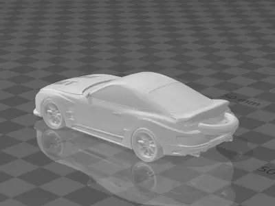 SUPRA KEYCHAIN 3D print model