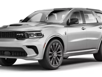 Dodge Durango SRT Hellcat 2021 3D model