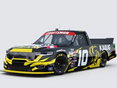 Nascar Truck Ram Kaulig Racing 2026 Low-poly 3D model