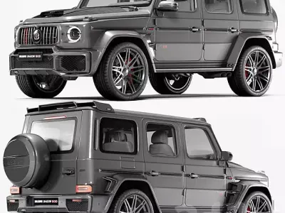Brabus G-Class 800 2023  High Quality 3D Model 3D model