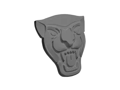 Jaguar face Free 3D model