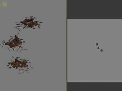 Game Barracks - Broken Vehicle 02 3D model