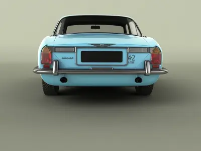 Jaguar XJ6 Series 1 3D model