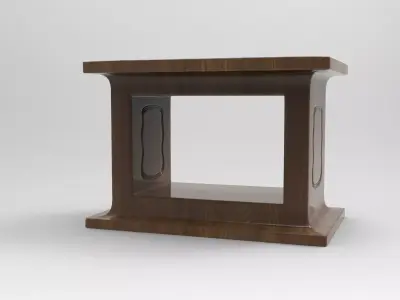 Pio Side Table Low-poly 3D model