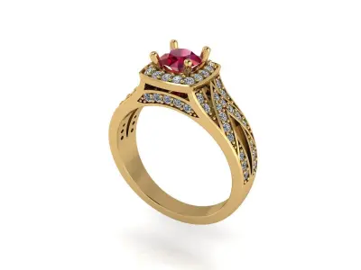 ring 10023 3D print model