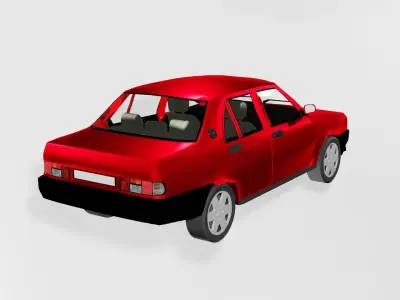 Tofas Sahin classic car 3d car model  3D model