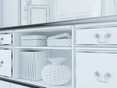 Chest of drawers 3D model