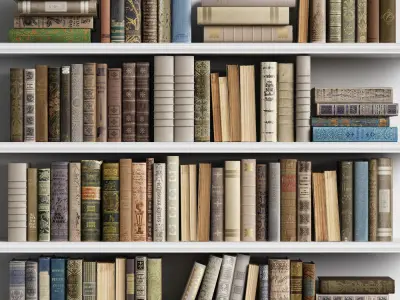 Classic Books MEGA Pack Vols 1-20 3D Model Collection