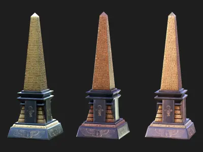 Egyptian Ovelsik Free low-poly 3D model
