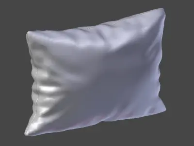 Voyage Cushion - Chickens -Solid Pillow 3D model