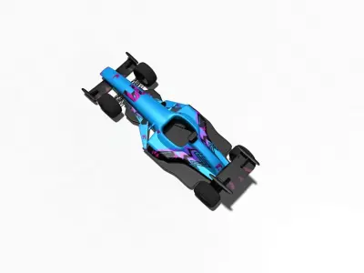 Formula Car 3D model