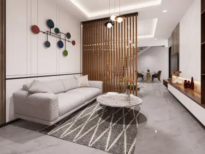 Scene D5 Interior design and 3d Interior model 3D model
