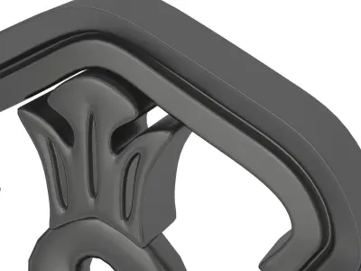 Auspicious Symbols of Buddhism - ENDLESS KNOT 3D model