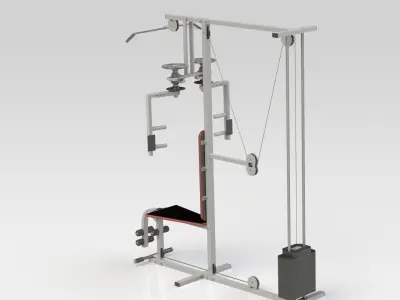 Sport multi-function device 3D model