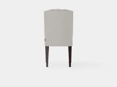 Venice dining chair sand Low-poly 3D model