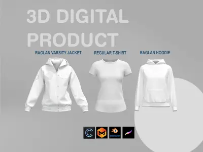 ACTIVEWEAR COLLECTION 3D model