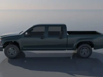 Chevrolet Colorado 2005 Crew Cab 3D print model