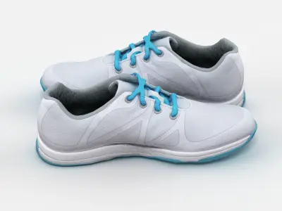 Sports Shoes 001 3D model