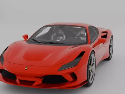 Ferrari F8 Tributo 3D model get