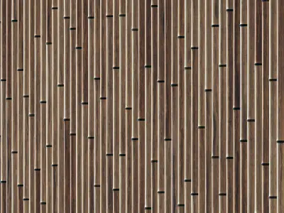 Bamboo branch decor n19 3D model