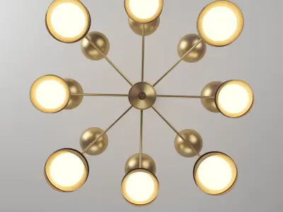Seed Chandelier 3D model