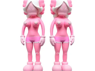 Kaws Pink Twins 1 for Print 3D print model