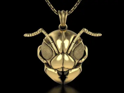 Ant Head Pendant 3D print model