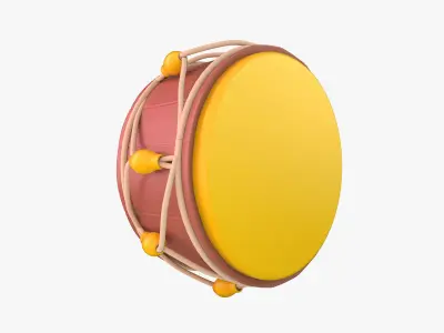Ramadan Drum 3D model