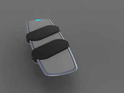 Hoverboard Low-poly 3D model