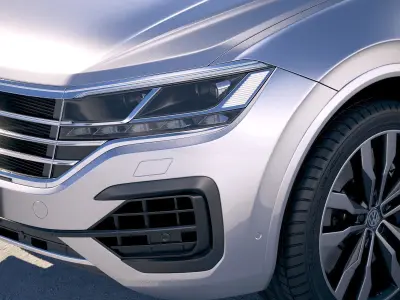 Volkswagen Touareg R-line 2019 3D model
