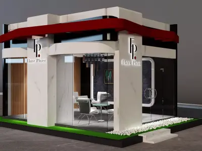  Show Room Store Exhibition a670e 3D model