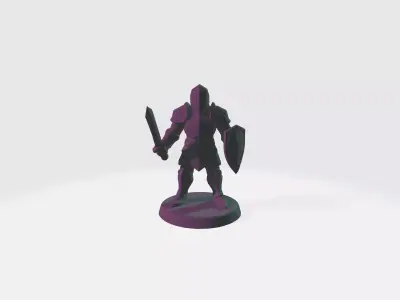 Knight dec 3D print model