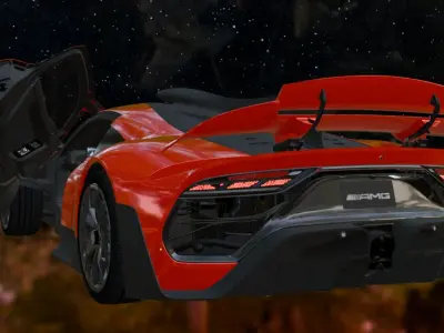 Mercedes AMG ONE 3D model
