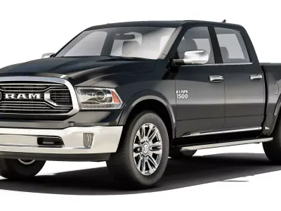 RAM 1500 Laramie Limited 2015 3D model